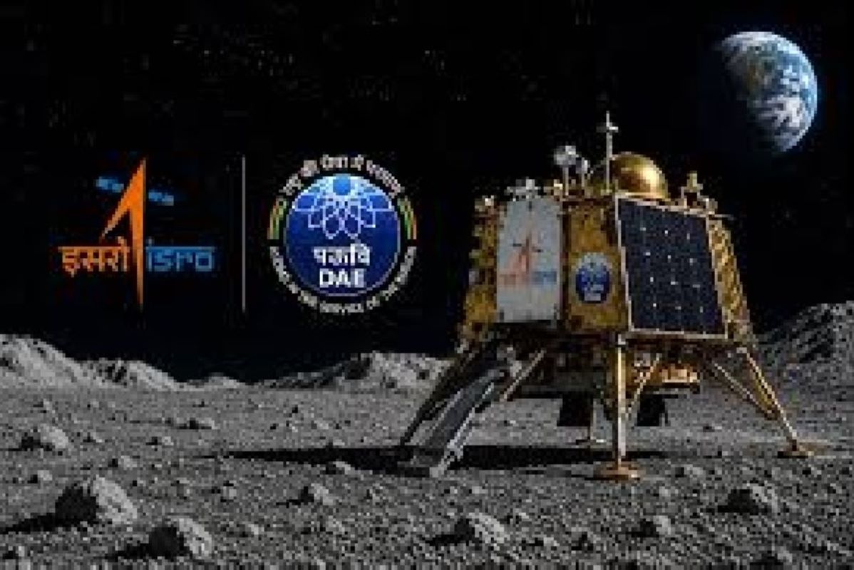 Indian Space Research Organisation is developing a new lunar lander in collaboration with the Department of Atomic Energy